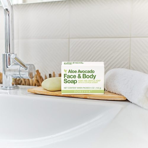 ALOE AVOCADO FACE AND BODY SOAP Forever Living Products FLP Product Image Etwor