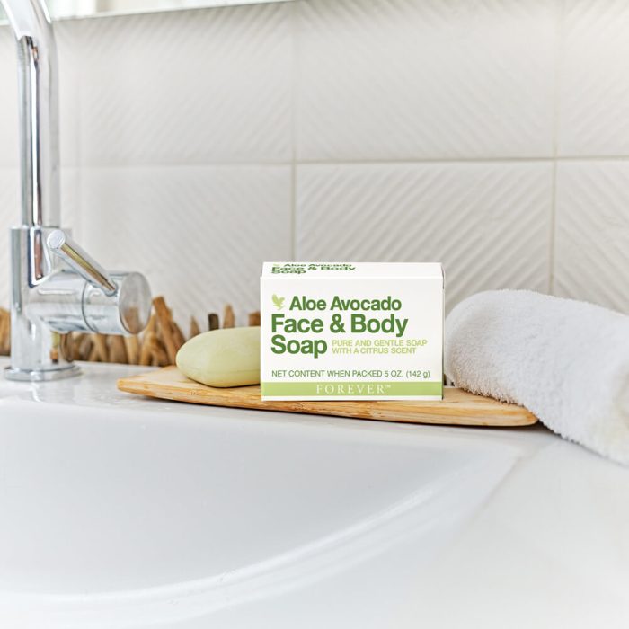 ALOE AVOCADO FACE AND BODY SOAP Forever Living Products FLP Product Image Etwor