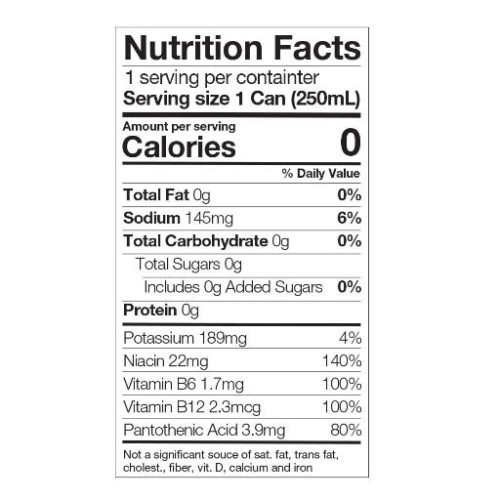 FAB X Forever Active Boost ETWOR Nutrition facts